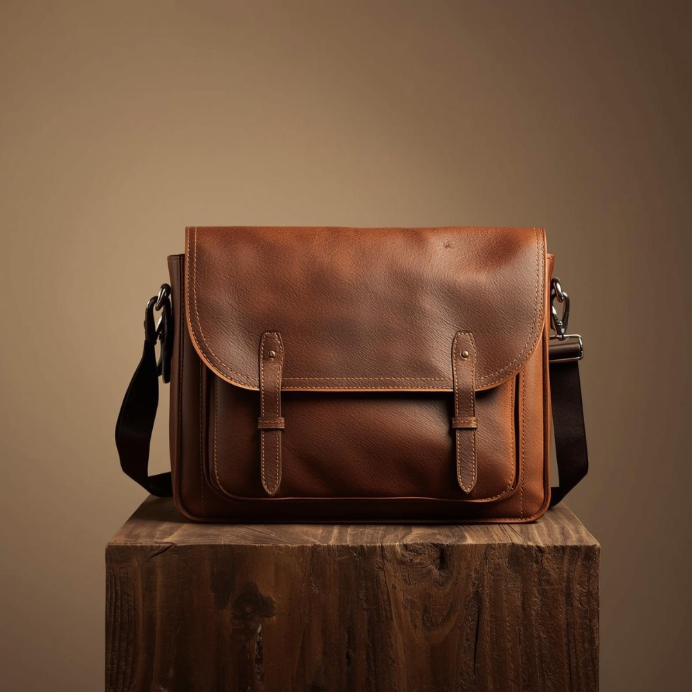 LineaAya Artisan Messenger Bag